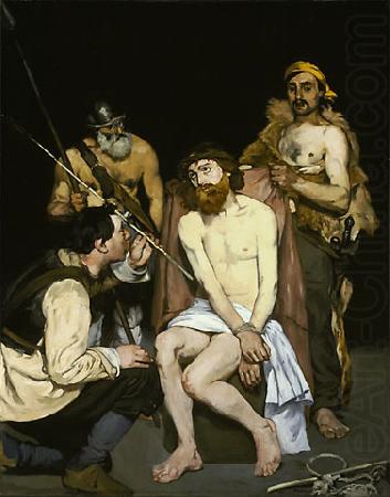 Edouard Manet Die Verspottung Christi china oil painting image
